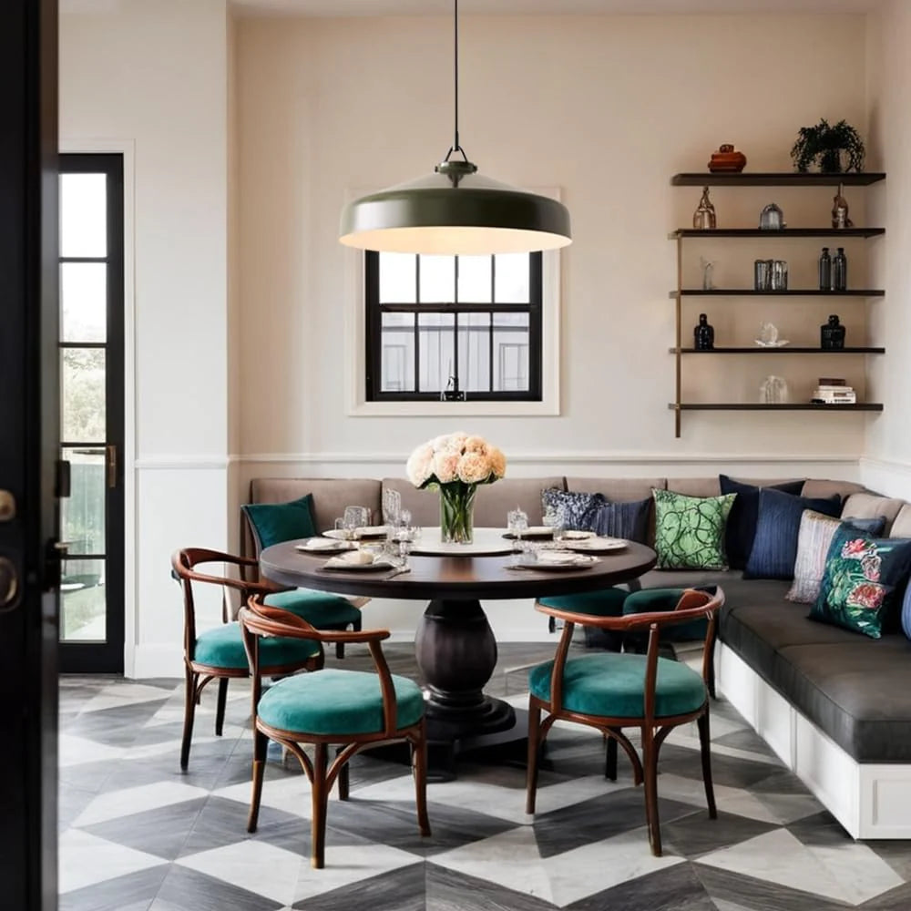 Nerys Nordic Pendant Light | Minimalist Morandi Matte Metal Ceiling Light