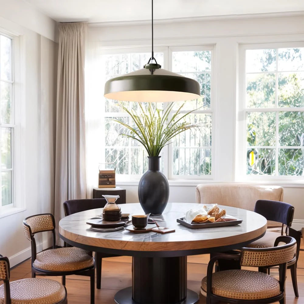 Nerys Nordic Pendant Light | Minimalist Morandi Matte Metal Ceiling Light