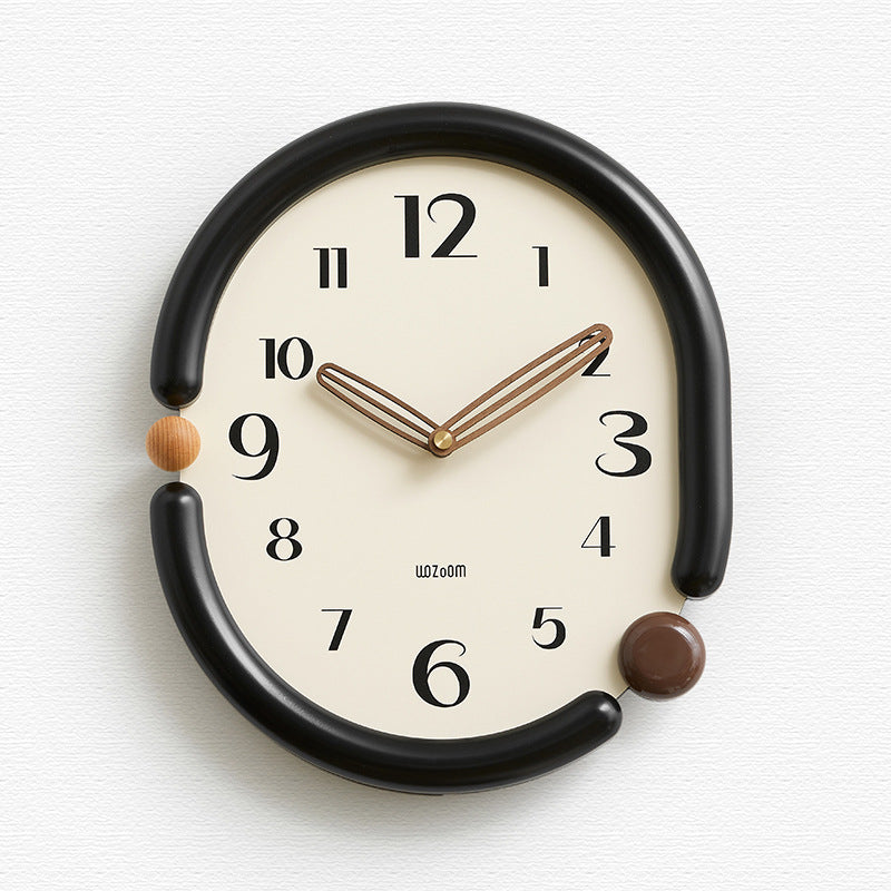 Time in a Twist Wall Clock | Creative and Avant-Garde Design for Modern Interiors