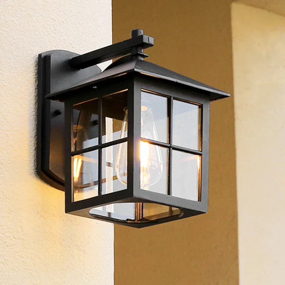 Outdoor Lantern Wall Light | Vintage