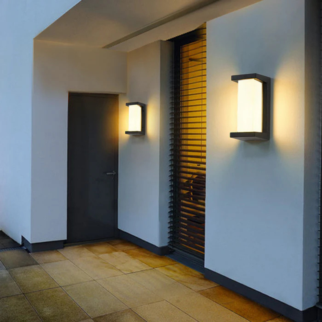 Outdoor LED Wall Lamp | Modern Garden and Patio Lighting