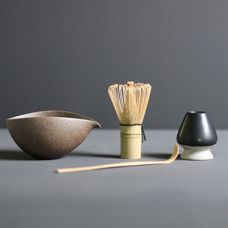 Traditional Japanese Tea Macha Set | Ceramic