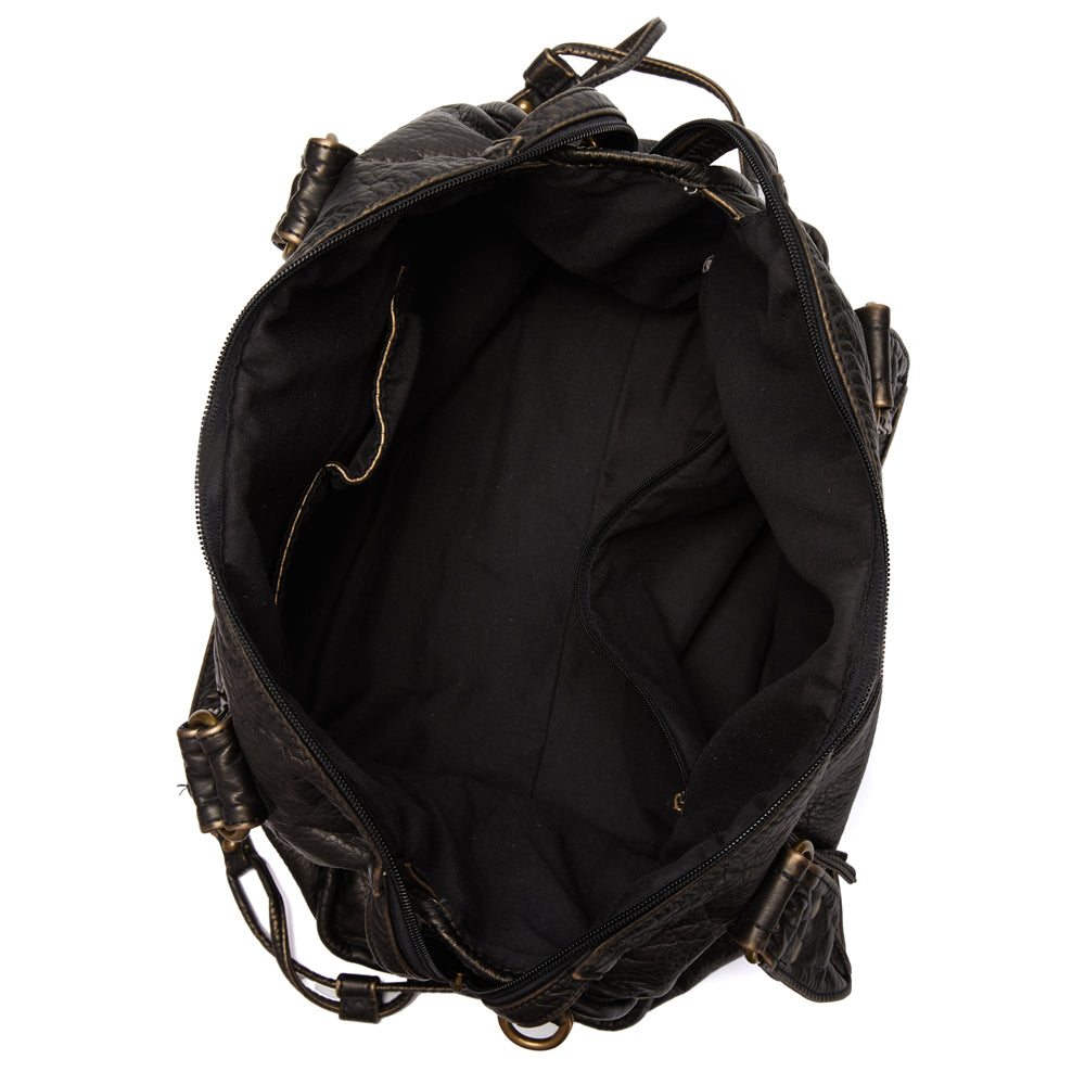 Black Leather Handbag | Stylish and Functional for Everyday Use