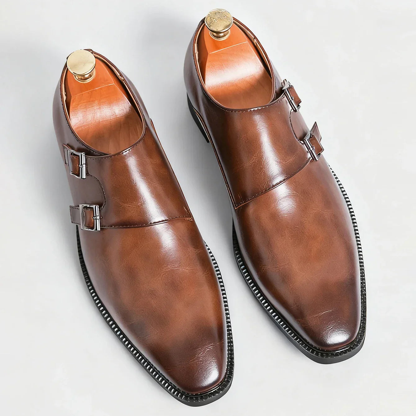 Men’s Dress Shoes | Classic Double Strap Footwear