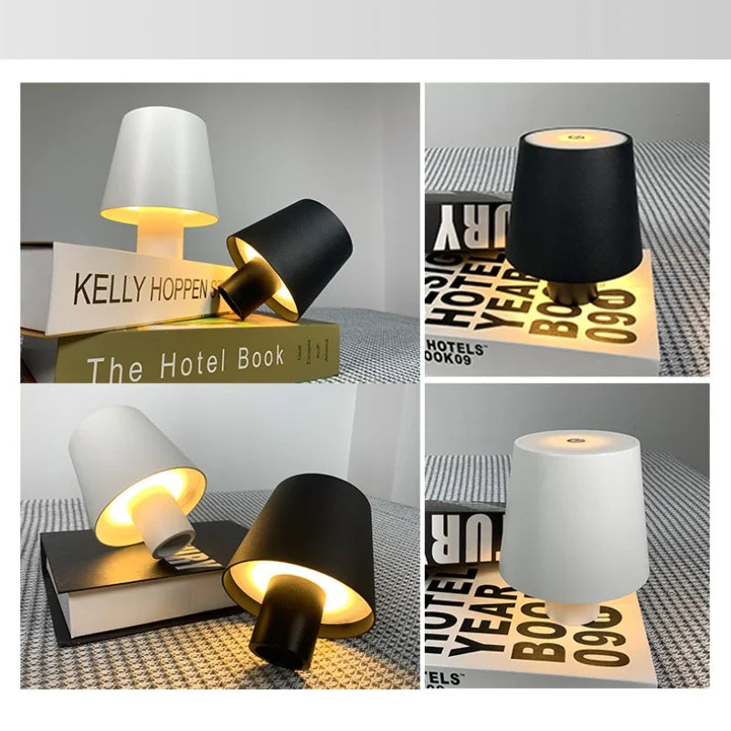 Wireless Bottle Table Lamp – Contemporary and Refined Lighting