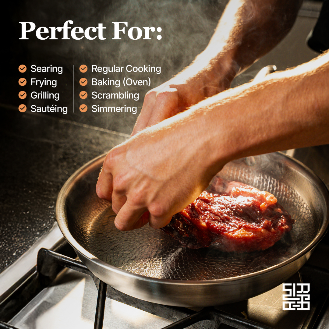 Deep Frying Pan | Perfect for Everyday Meals