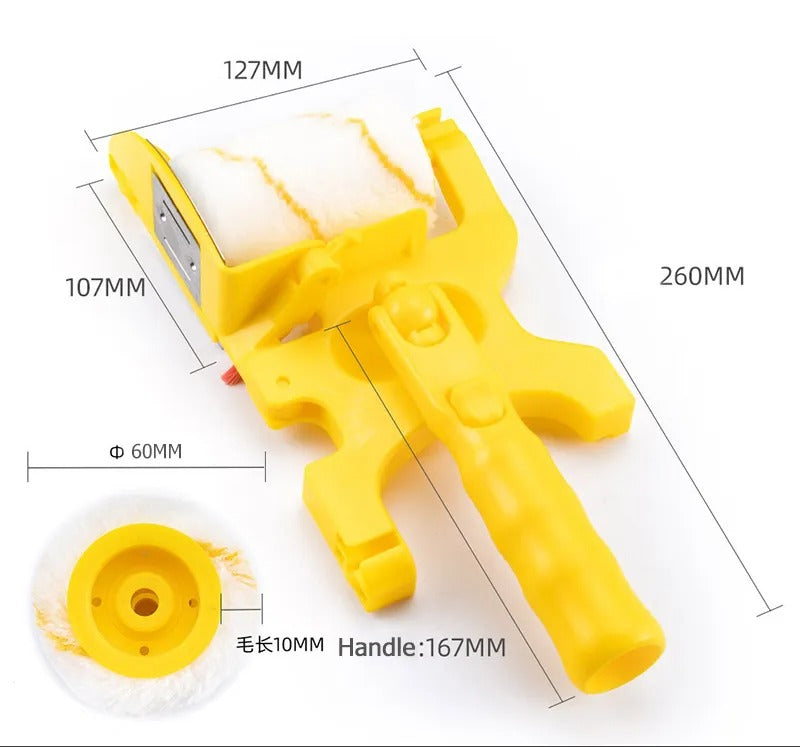 Smart Paint Roller | Quick Clean Edge Painting Tool