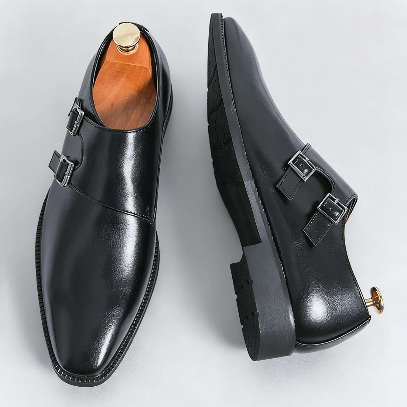 Men’s Dress Shoes | Classic Double Strap Footwear