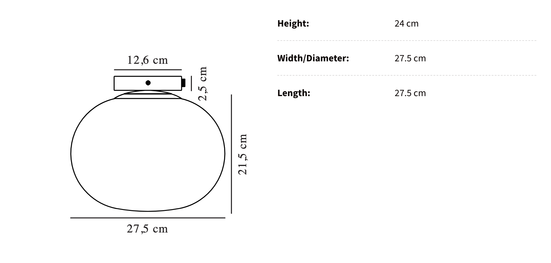 Modern Globe Ceiling Light | Elegant Home Fixture