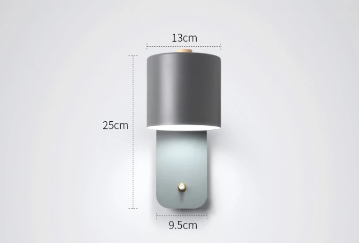 Modern LED Wall Lamp | Indoor Home Decor Light with Switch