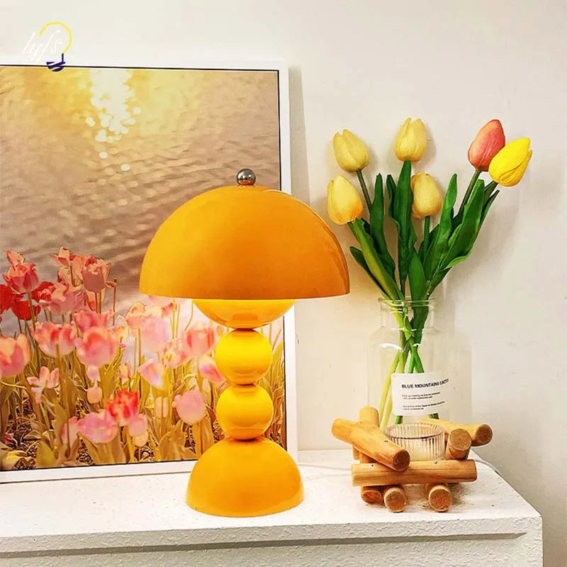 Vintage Nordic Bedside Lamp