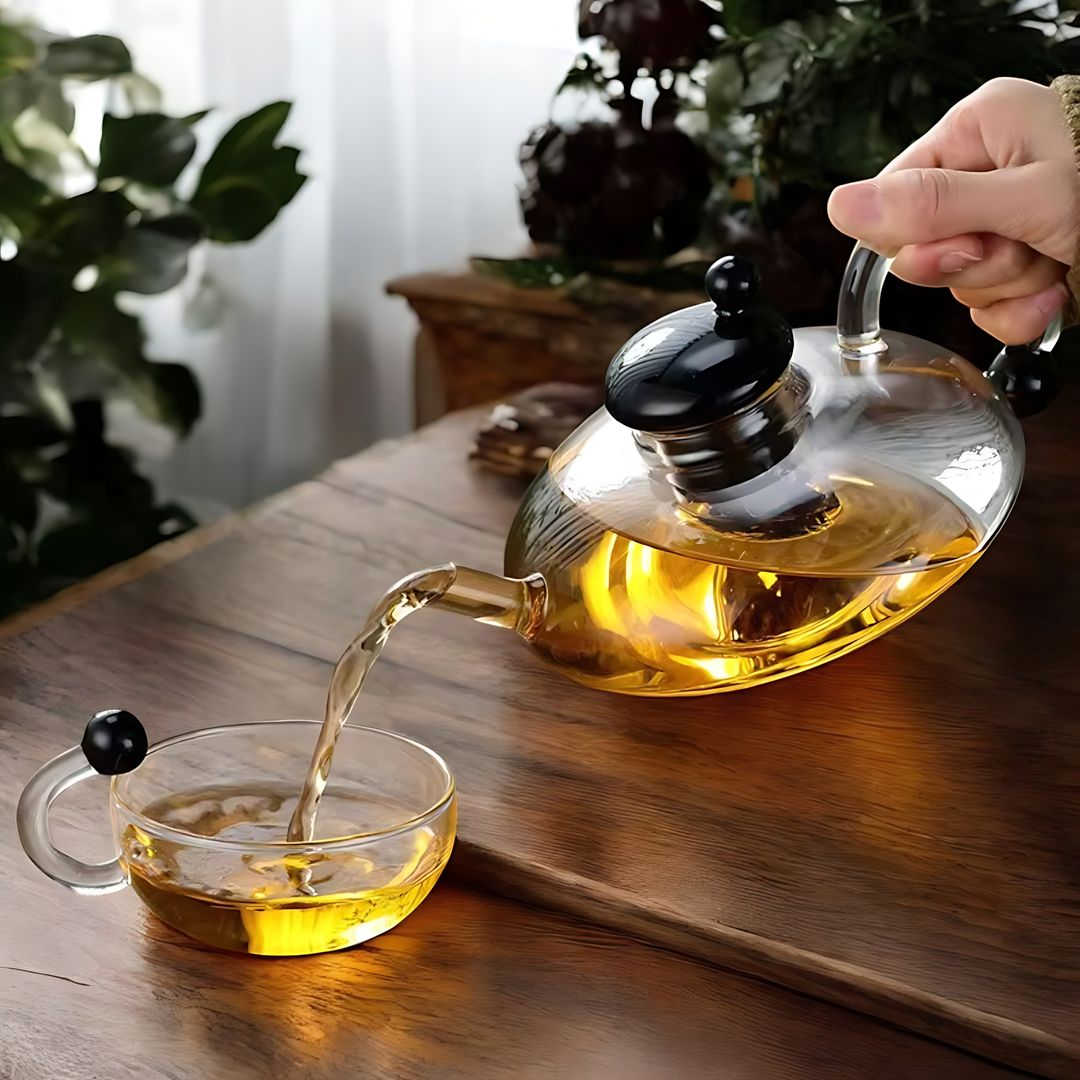 Sereno Filtration Teapot Set + Cups