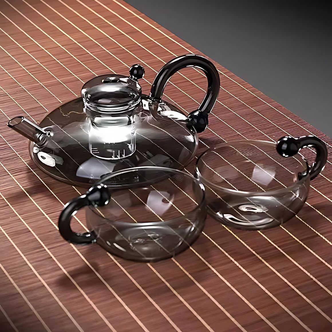 Sereno Filtration Teapot Set + Cups