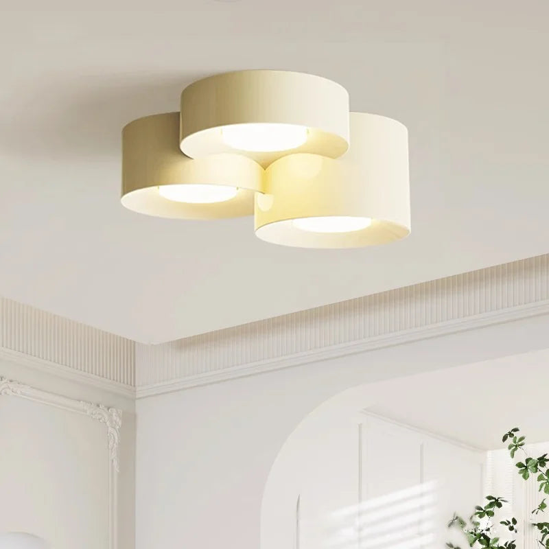 Nordic LED Ceiling Light | Cylindrical Spotlight Chandelier for Modern Interiors