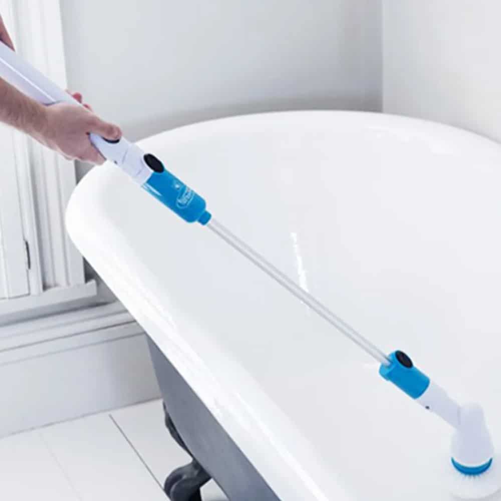 Electric Spin Scrubber with 3 Brush Heads – Cordless, Rechargeable & Versatile Cleaning Tool