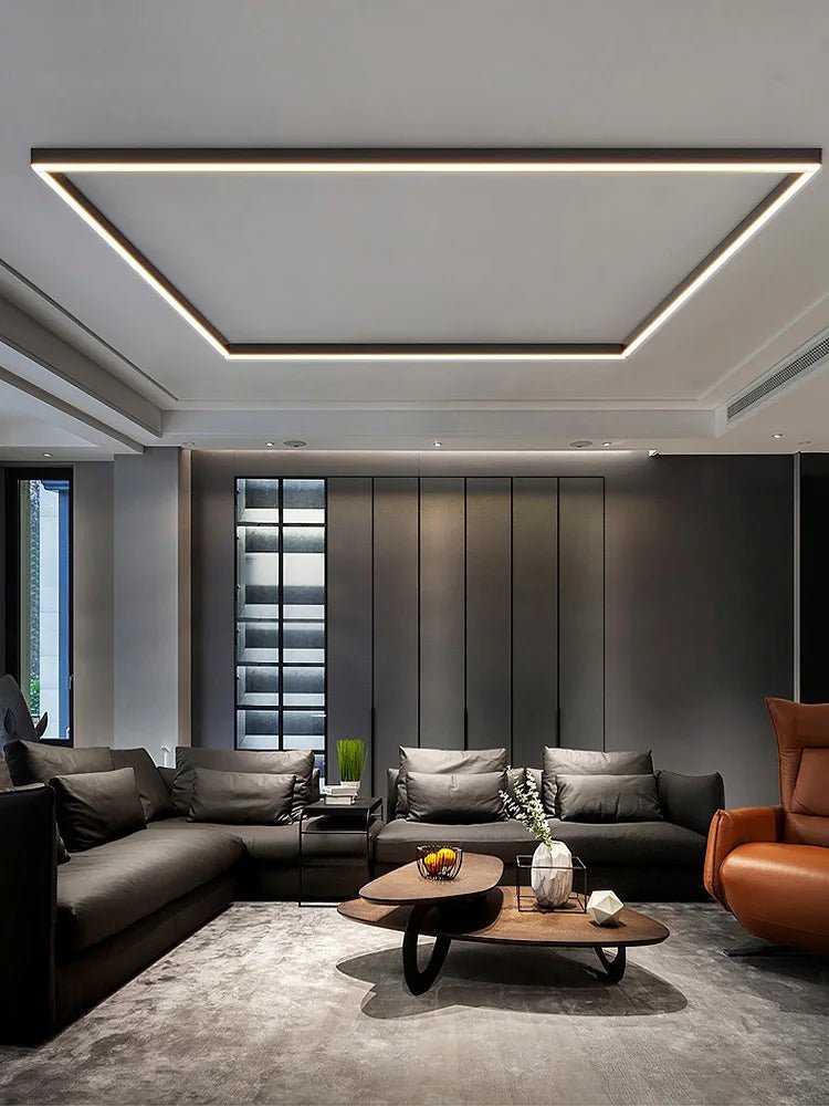 LED Ceiling Lamp | Scandinavian Minimalist Design for Bright, Powerful Light