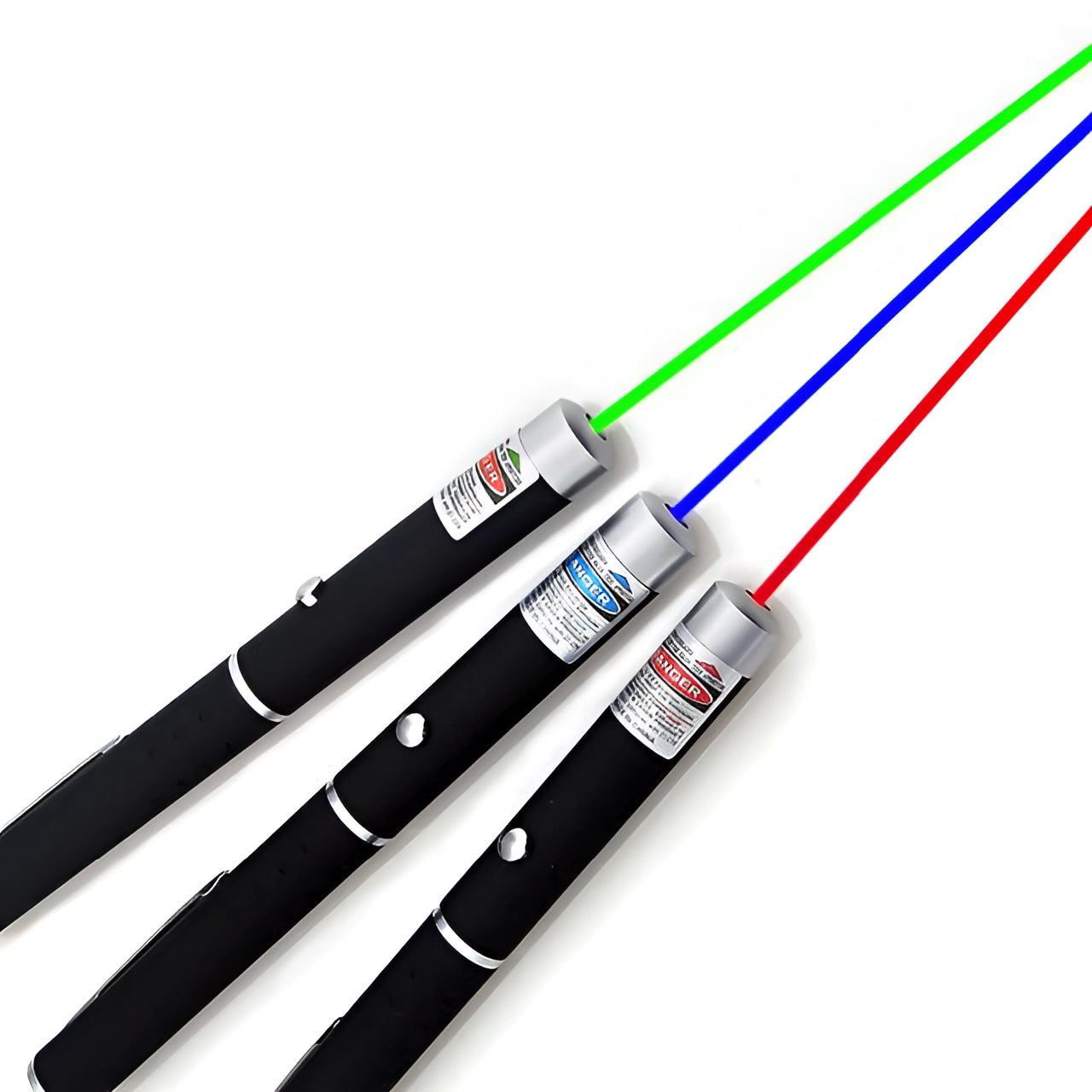 High Power Laser Pointer | Adjustable Focus Multi-Color Handheld Light