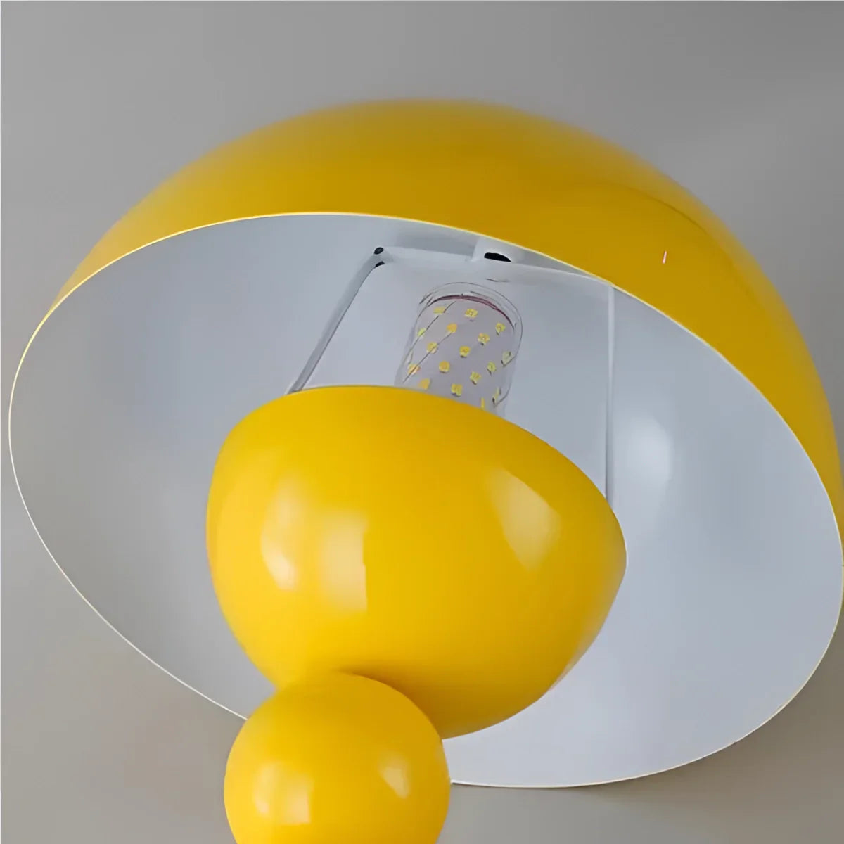 Vintage Mid-Century Mushroom Dome Lamp - Retro Table & Desk Light