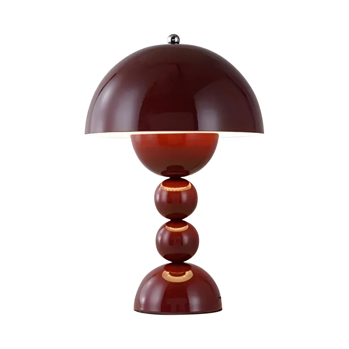 Vintage Mid-Century Mushroom Dome Lamp - Retro Table & Desk Light