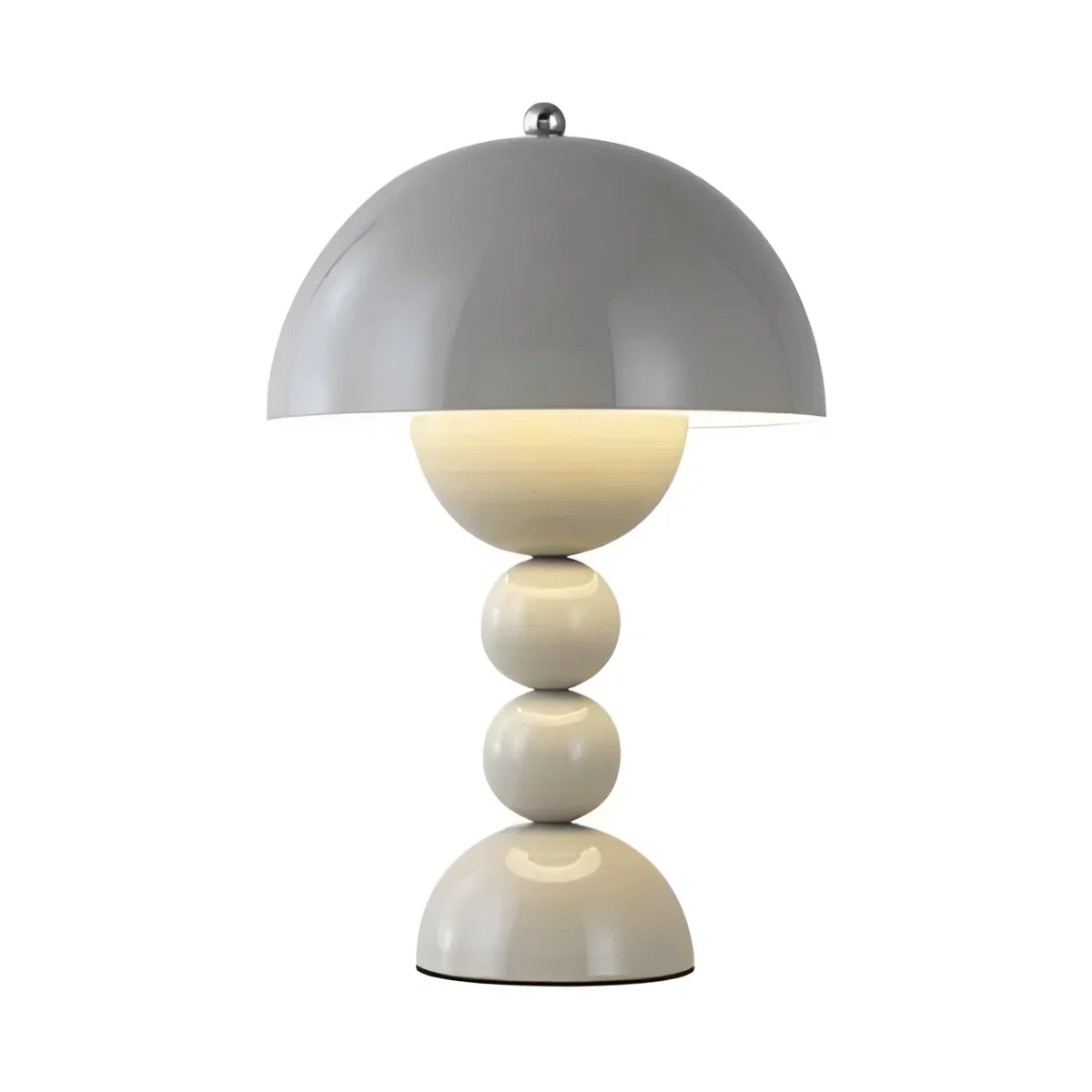 Vintage Mid-Century Mushroom Dome Lamp - Retro Table & Desk Light