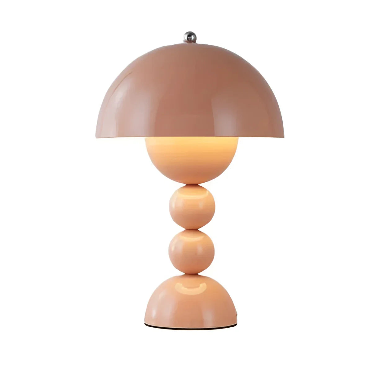 Vintage Mid-Century Mushroom Dome Lamp - Retro Table & Desk Light