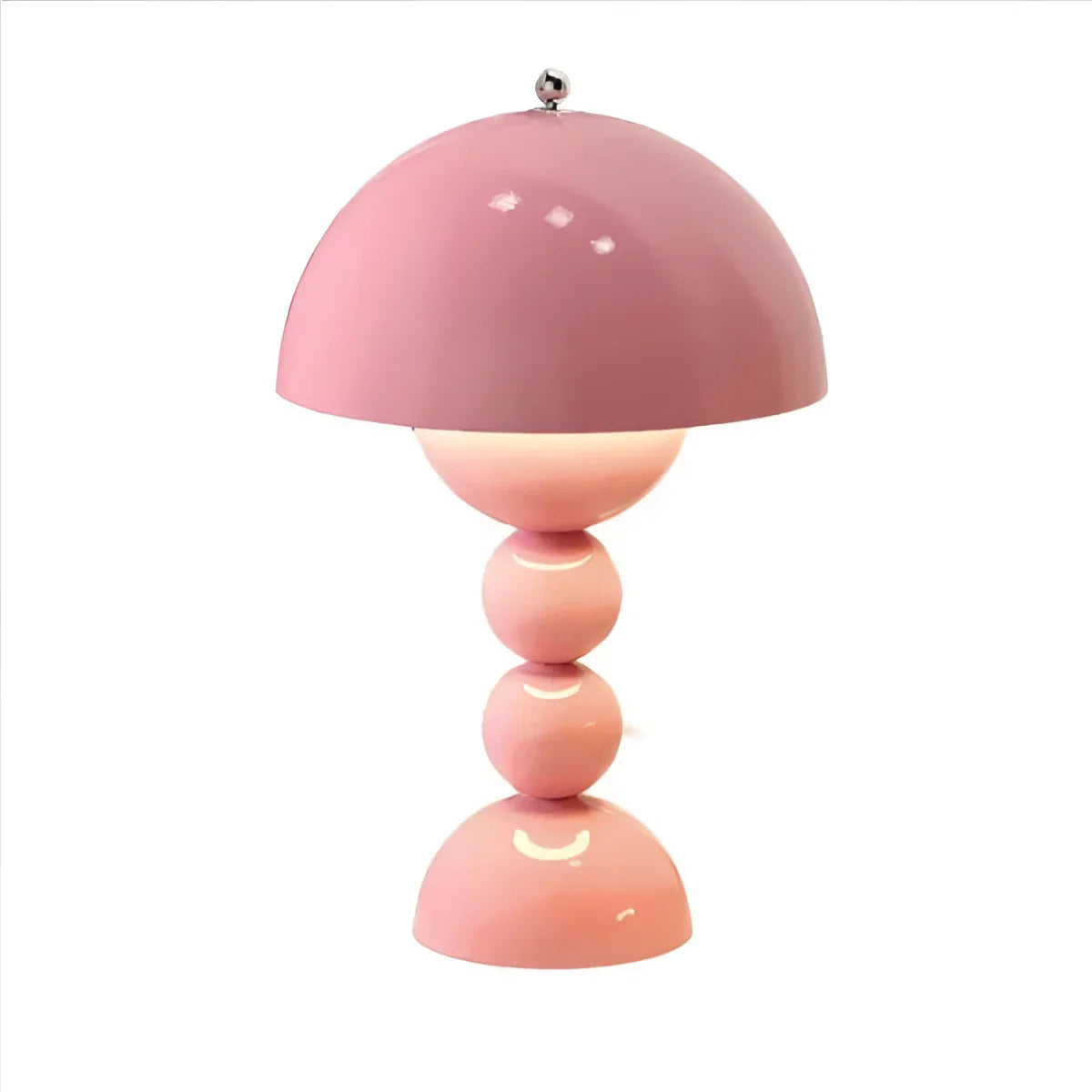 Vintage Mid-Century Mushroom Dome Lamp - Retro Table & Desk Light