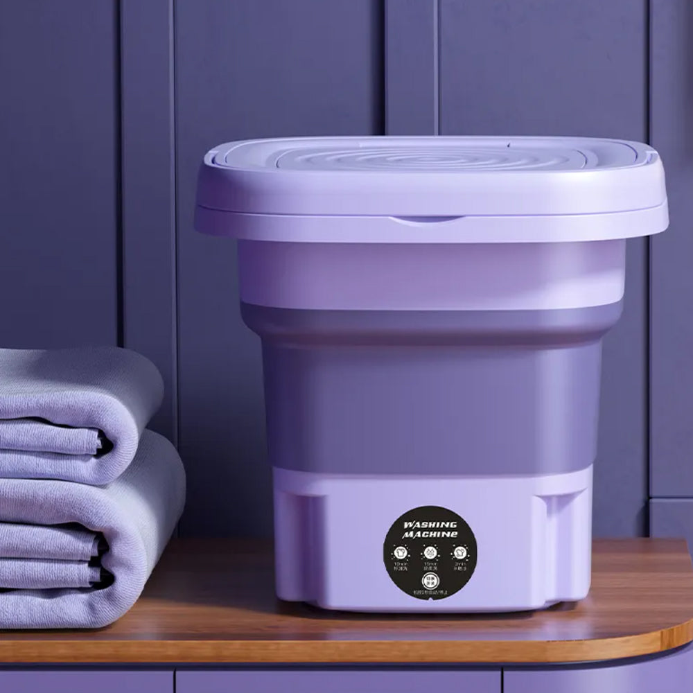 Portable & Foldable Washing Machine with Drying Function