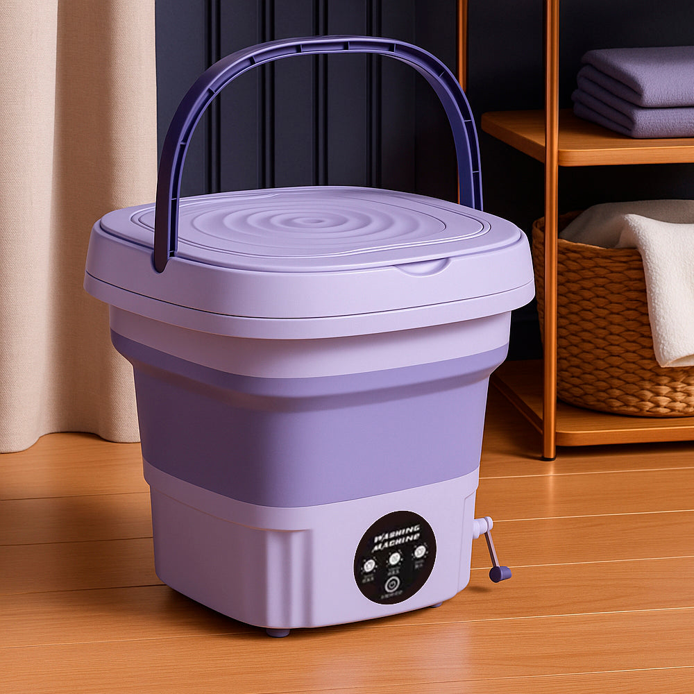 Portable & Foldable Washing Machine with Drying Function