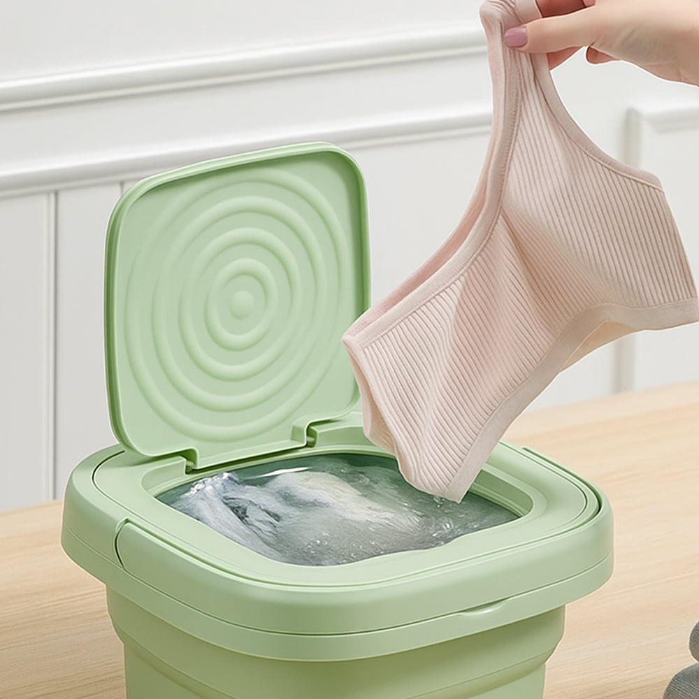 Portable & Foldable Washing Machine with Drying Function