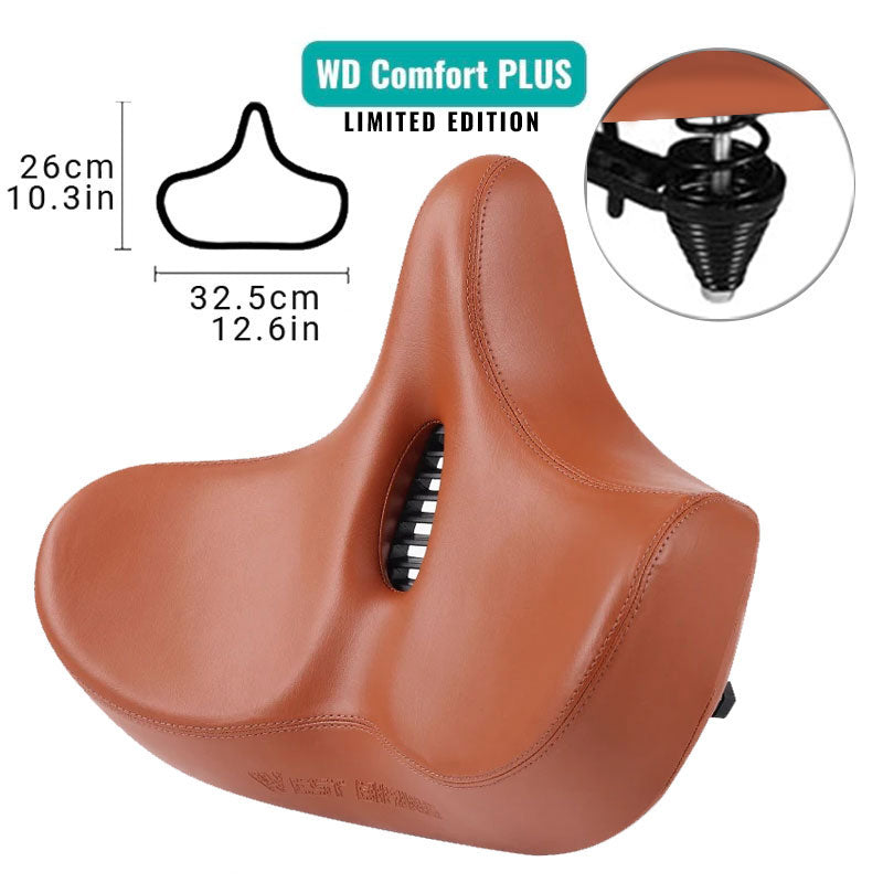 Ergonomic Bicycle Saddle | Breathable Wide Cycling Seat