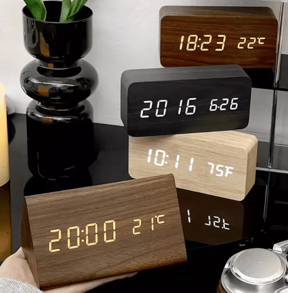 Digital Alarm Clock | LED Desk Display Clock