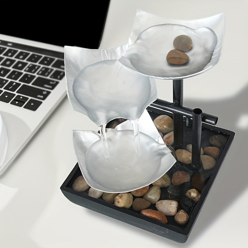 Glow - Modern LED Leaf Fountain