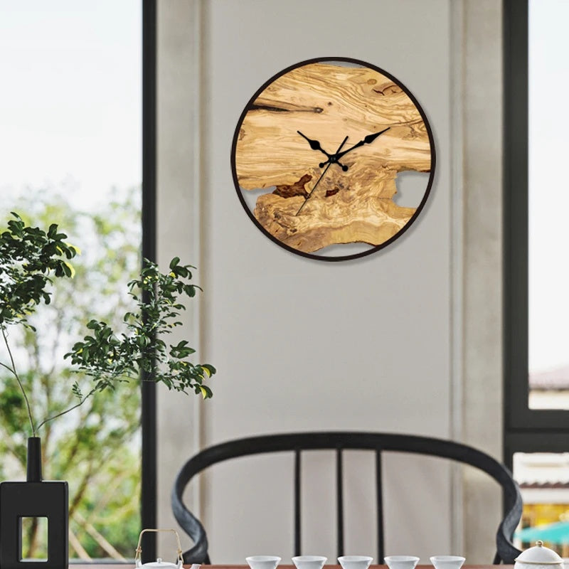 Rustic Wall Clock | Contemporary Decorative Clock