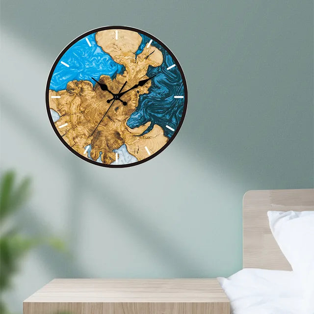 Rustic Wall Clock | Contemporary Decorative Clock
