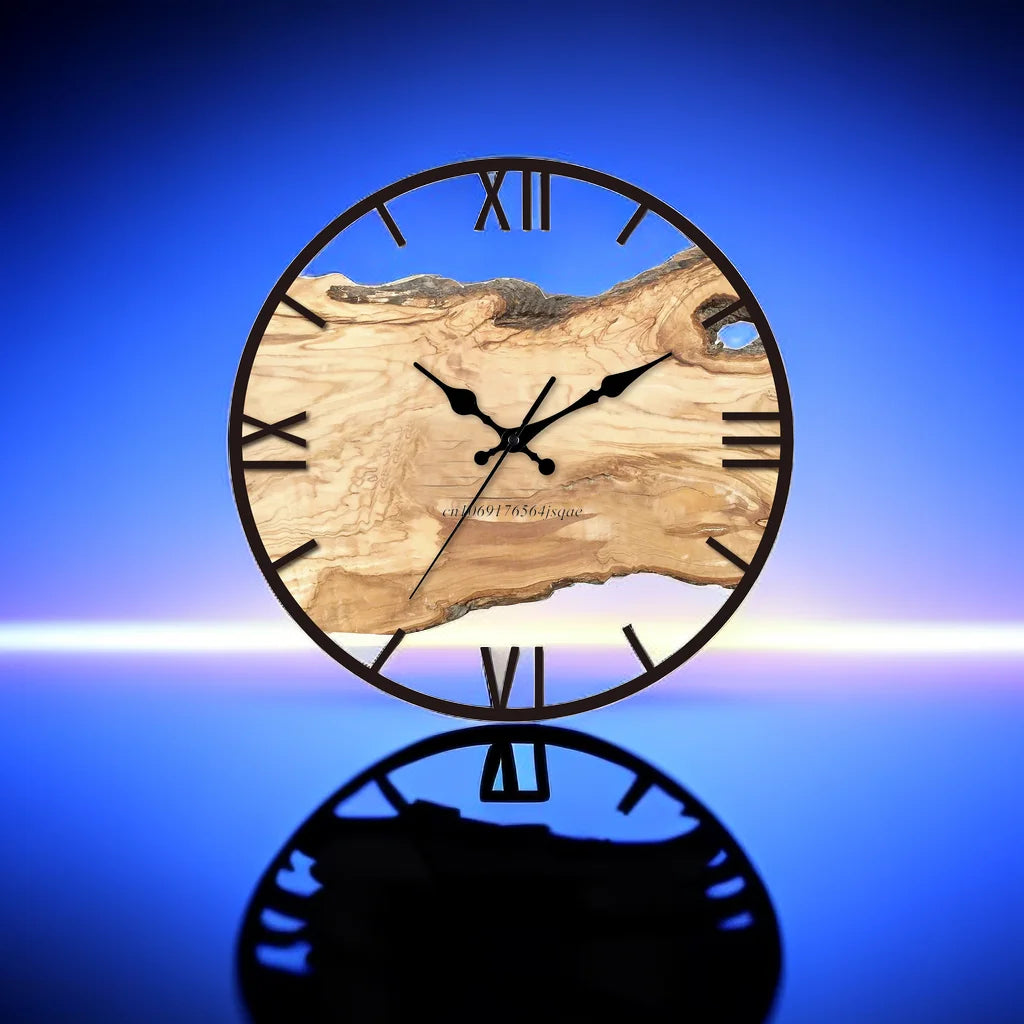 Rustic Wall Clock | Contemporary Decorative Clock