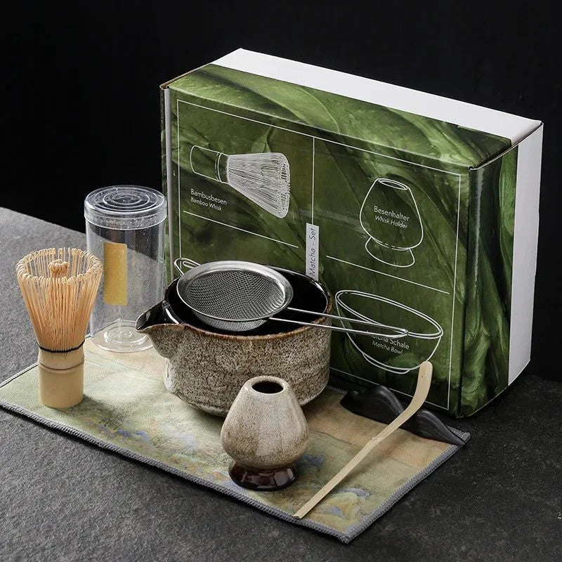 Kitchenware Set | Elegant Japanese Matcha Brewing Kit for Home Use