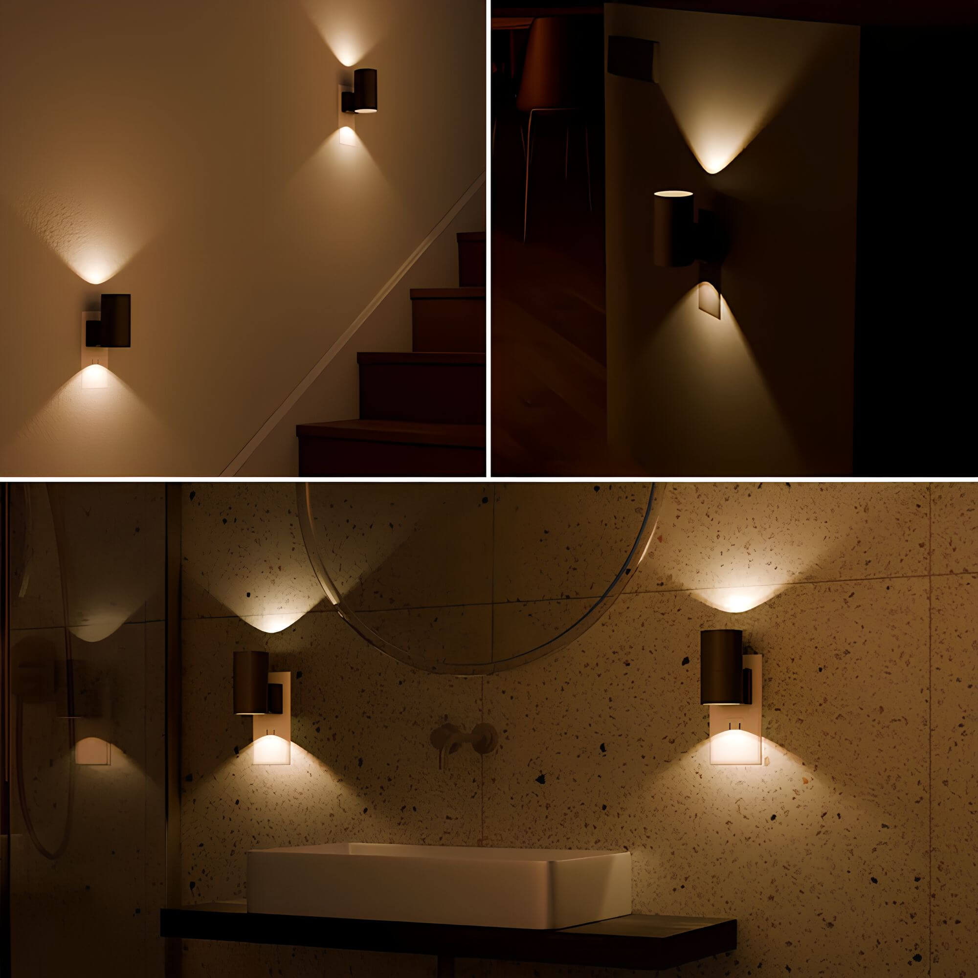 NightNova | Dimmable LED Night Light Plug-In – Adjustable Brightness for Bedrooms & Hallways