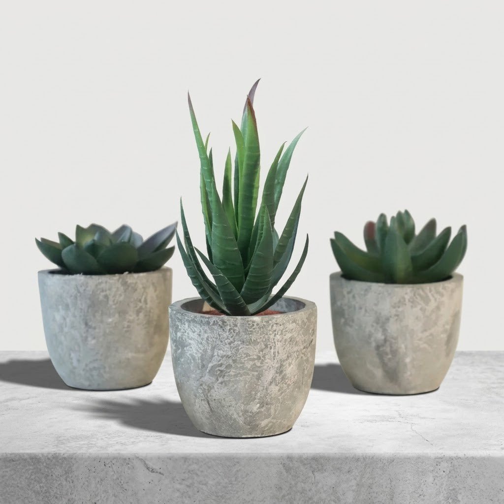 Artificial Plant | Elegant Artificial Succulents for a Refreshing Display - Luxyecs