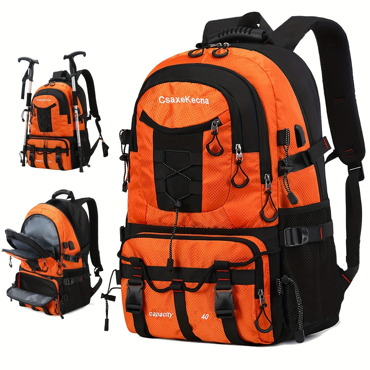 Outdoor Hiking Backpack | Large Capacity Travel Camping Bag