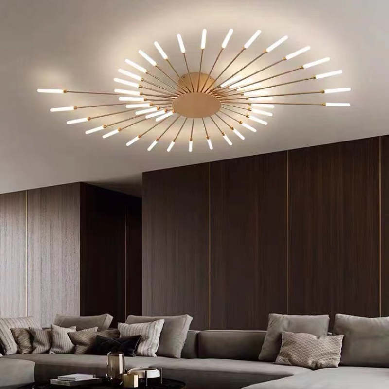 LED Starburst Ceiling Light | Sleek Modern