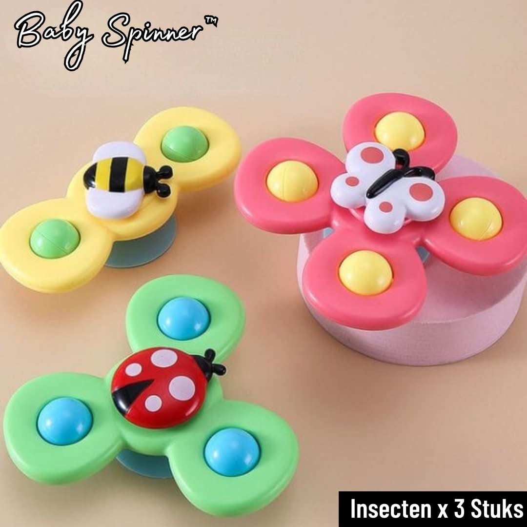 Baby Sensory Spinner Toy | Wall Suction Fidget Toy