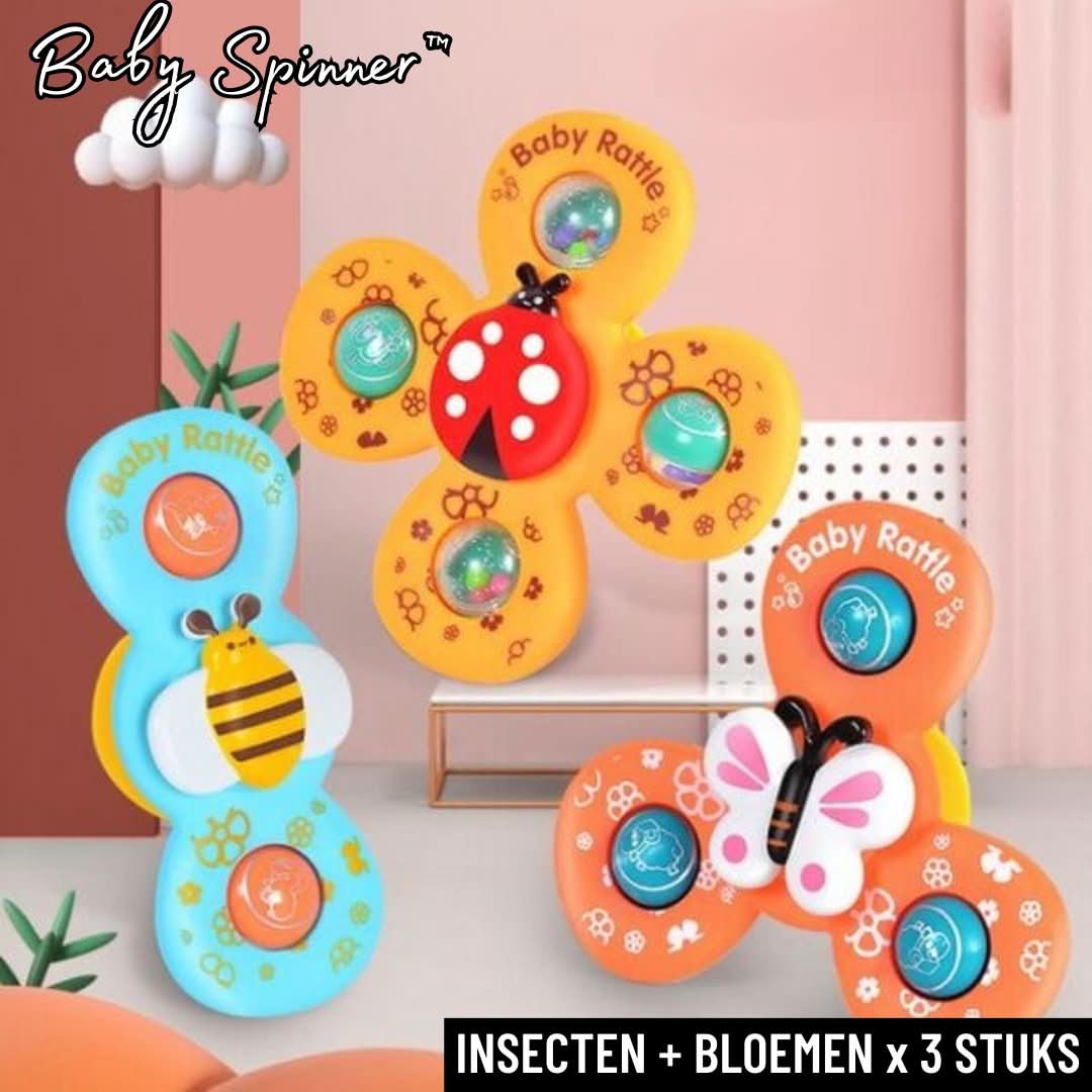 Baby Sensory Spinner Toy | Wall Suction Fidget Toy