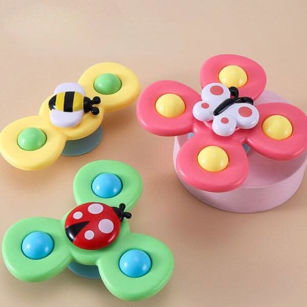 Baby Sensory Spinner Toy | Wall Suction Fidget Toy