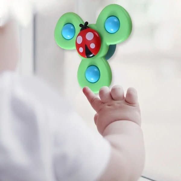 Baby Sensory Spinner Toy | Wall Suction Fidget Toy
