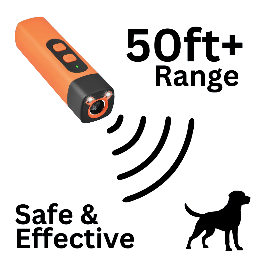 Ultrasonic Dog Trainer | Safe Anti-Bark Control Device