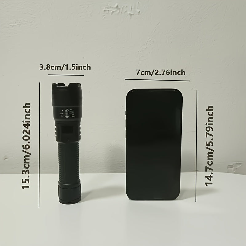 LED Torch Light | USB Rechargeable Outdoor Flashlight