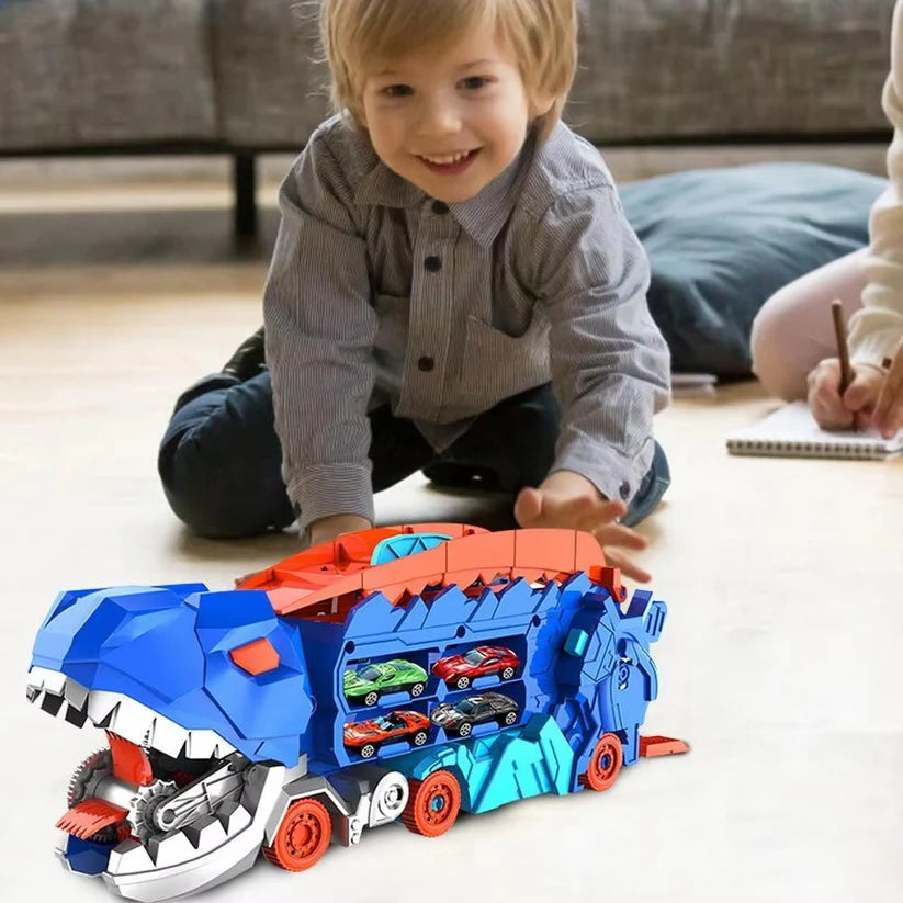 Dino Carrier Truck Toy – Creative Gift for Boys
