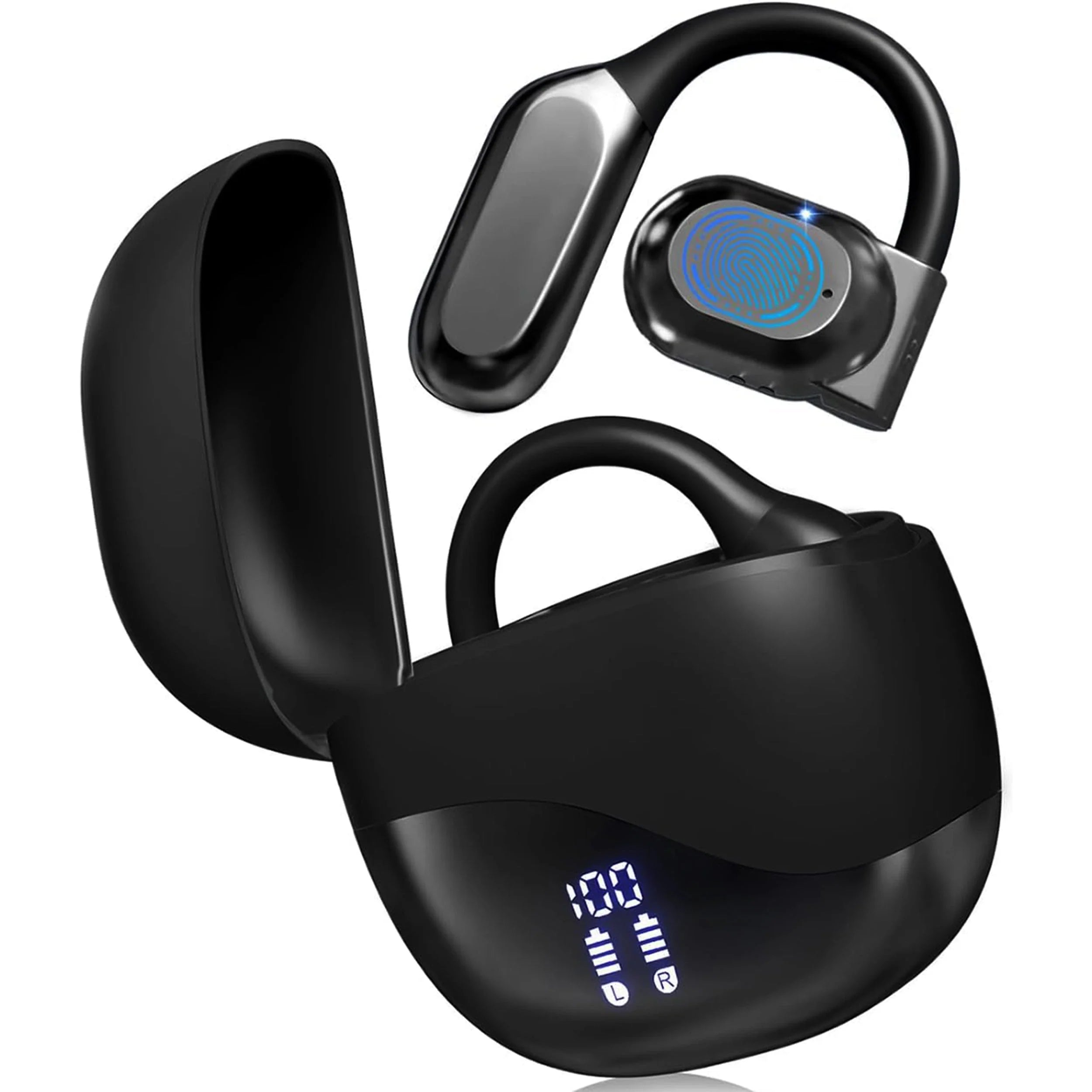 Wireless Earphones | LED Display Bluetooth Sports Headset