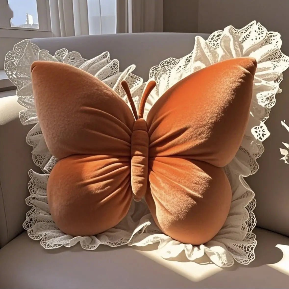 Butterfly Shape Cushion | Home Decor Accent Pillow - Luxyecs