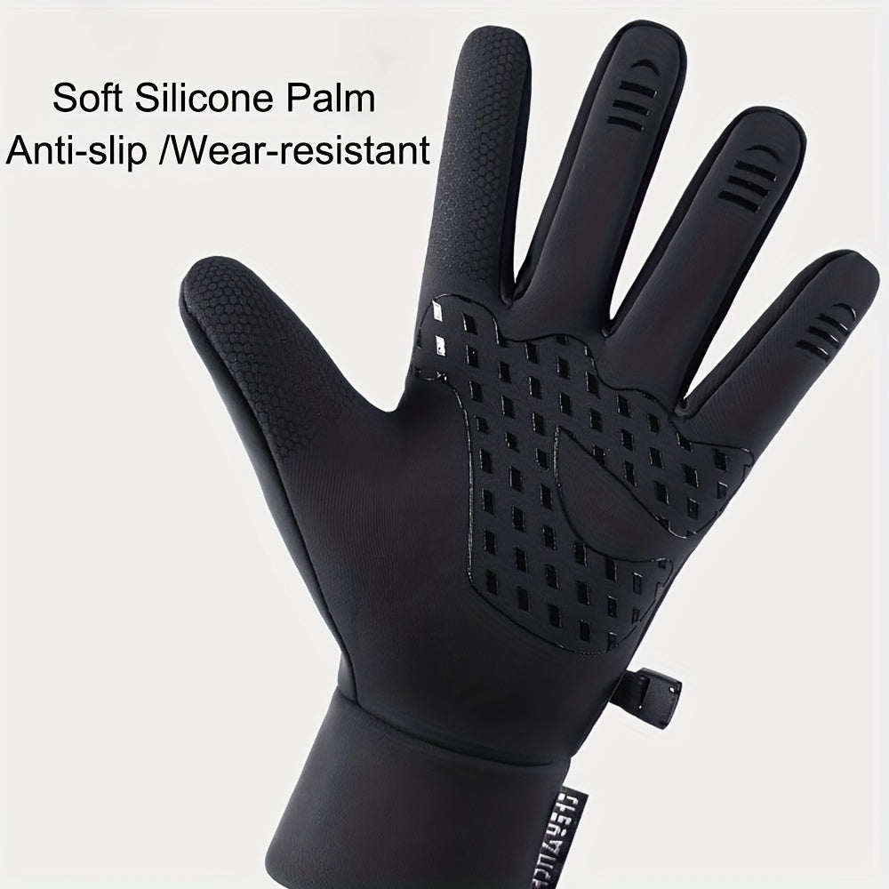 Men’s Winter Gloves | Touchscreen Outdoor Cycling Gloves